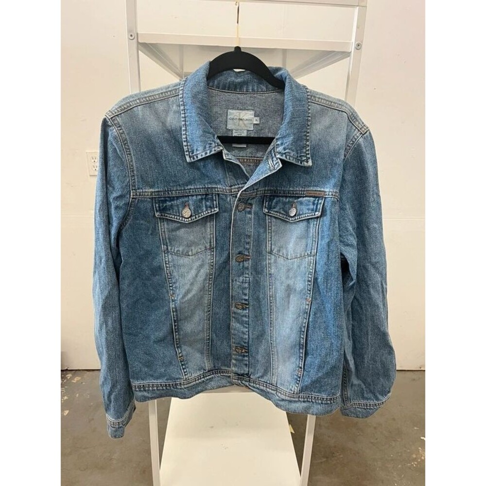 Calvin Klein Jeans Womens jean jacket XL